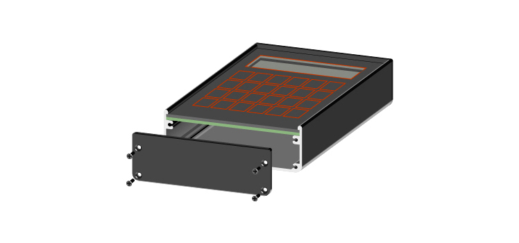 enclosuresandcasesinc.com, enclosuresandcases.com, enclosures and cases, keypad enclosure, aluminum case, protection, circuit board enclosure,